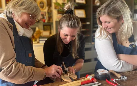 Handcraft your own silver ring in Bruges