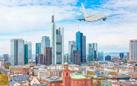 Door-to-door private transfer from Bruges to Frankfurt