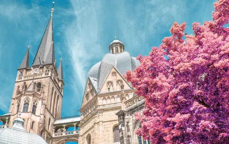Private transfer from Bruges to Bonn, 2h stop in Aachen