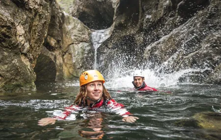 Canyoning Adventure in the Salzkammergut from Salzburg