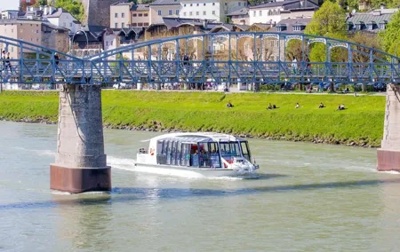 River Cruise to Hellbrunn, Palace & world-famous trick fountains