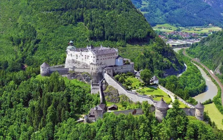 Eagle's Nest and 'The Where Eagles Dare Castle' of Werfen