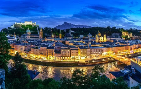 Private Salzburg Sunset & Night Tour