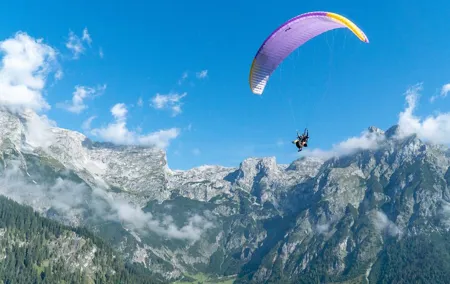 Private Tandem Paragliding Werfenweng Mt Bischling