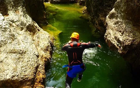 Canyoning in the Strubklamm with a state-certified guide