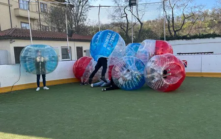 Bubble Soccer in Prague