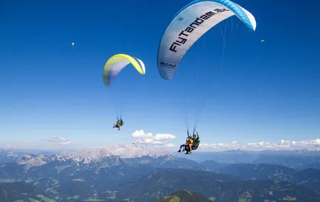 Private Tandem Paragliding Werfenweng Mt Bischling