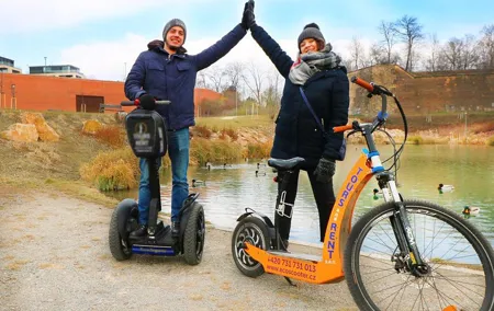 Live-Guided Half-Day Segway & E-Scooter tour