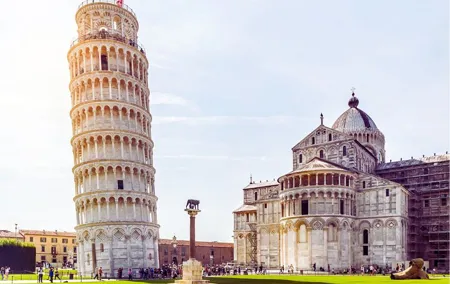 Pisa Leaning Tower and Complex Entry Tickets with Audio Guide