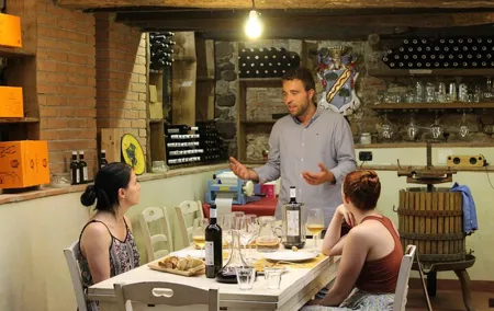 Tuscan Wine Tour in Pisa by van