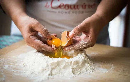 Private pasta-making class at a local's home with tasting in Pisa