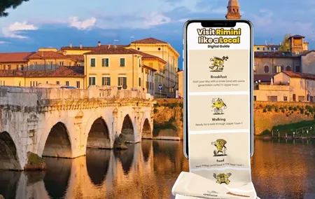 Rimini Walking Tour with Audio and Written Guide by a Local