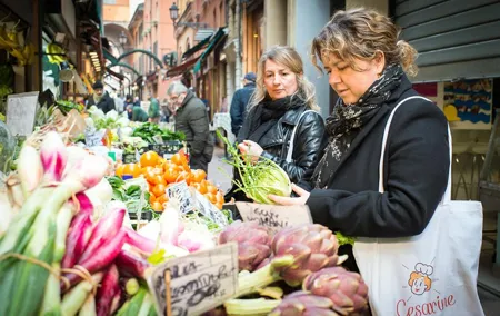 Small Group Market tour and Cooking class in Cervia