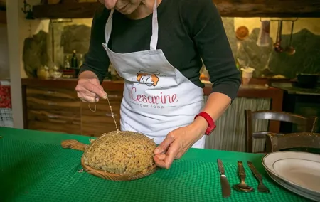 Lunch or dinner and cooking demo at a local home in Cervia