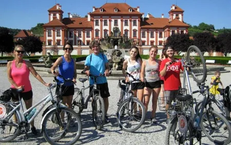 River & Park Bike Tour to Troja Chateau (Private small groups)