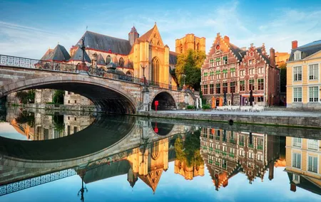 Day trip to Ghent and Atomium from Brussels