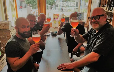 Tasting and discovery of Belgian Beers in beer pairing in Brussels