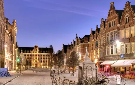 Leuven: City Walk with Audio Guide in 7 Languages on your Phone