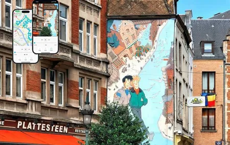 Self-Guided Walking Tour Along Brussels Comic Book Route