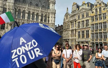 Free tour of Brussels in Italian ( with booking fee)