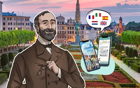 Discover the secrets of Brussels while playing