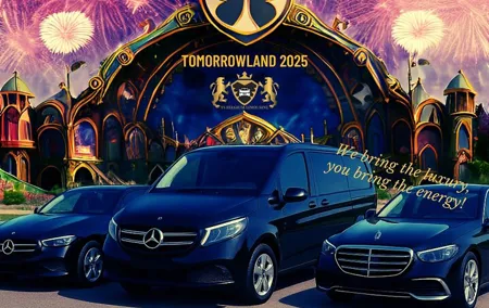 Private Transfer from Brussels to Tomorrowland Dreamville by luxury car