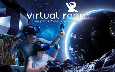 Virtual Room Brussels - 1st virtual reality team experience
