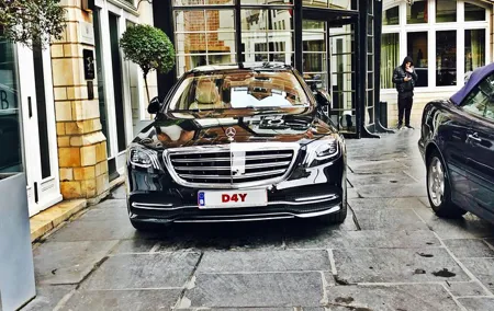 Transfer from Brussels -> Paris Center MB S-CLASS 3 PAX