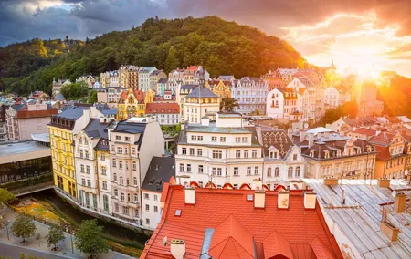 Karlovy Vary All-Inclusive from Prague: Springs, Views & Culture