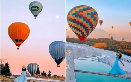 Pamukkale Day Trip With Option Hot Air Balloon From Antalya,Belek