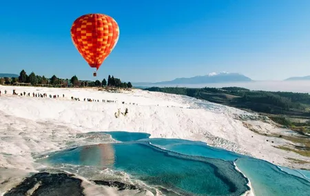 From Antalya: Pamukkale Day Trip w/Optional Balloon Flight