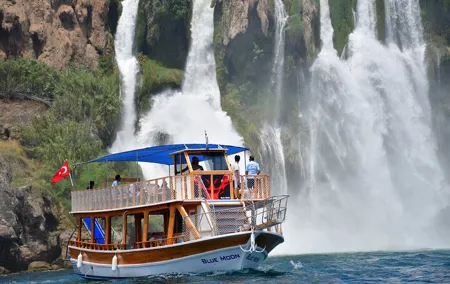 Antalya Waterfall Sightseeing Cruise With Lunch
