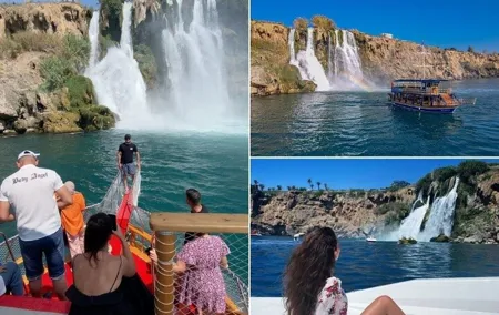 Antalya Waterfall Boat Tour With Lunch & Soft Drinks & Transfer
