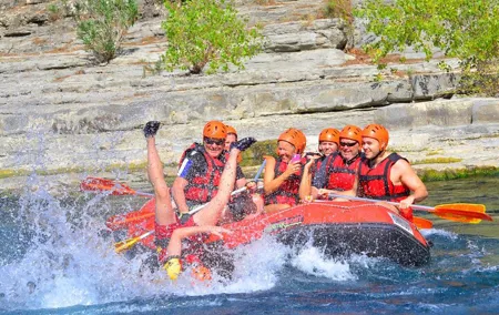Rafting & Adventure Safari from Antalya: Zipline, Quad & Cabrio