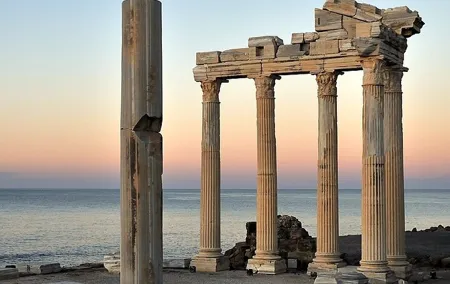Perge Aspendos Side the Historical sites of Antalya