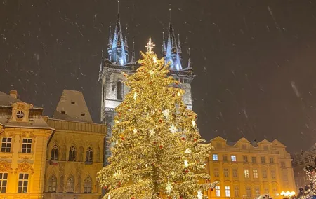 Private Christmas Walking Tour in Prague