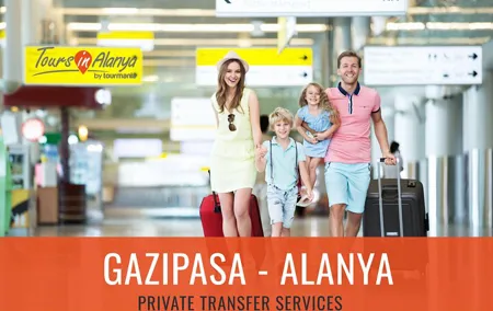 Gazipasa Airport to Alanya Resorts Private Transfer