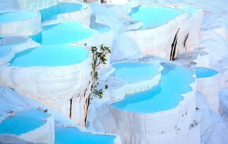 Pamukkale Hierapolis Cleopatra Pool Tour with Lunch from Antalya
