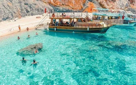 Boat Trip Adrasan-Suluada Island from Antalya "Turkish Maldives"