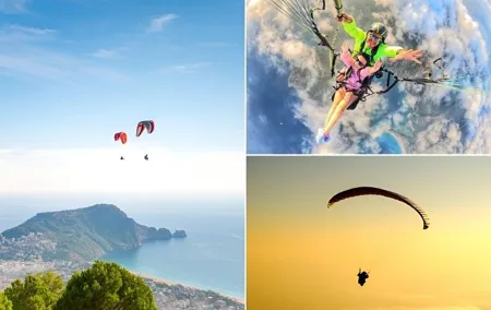 Antalya Tandem Paragliding By Local Expert Pilots