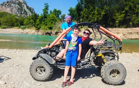 Super Combo 4in1 Rafting, Jeep, Buggy & Zipline f/Alanya