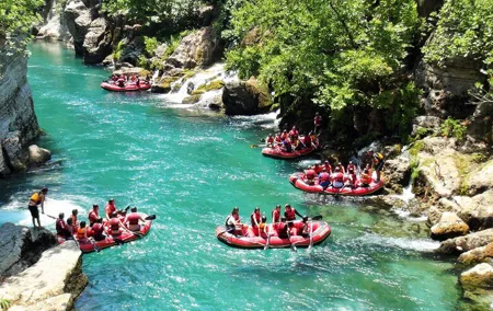Trip to Koprulu Canyon Adventures River and Canyoning Rafting
