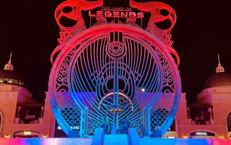 The Land of Legends Night Show in Antalya