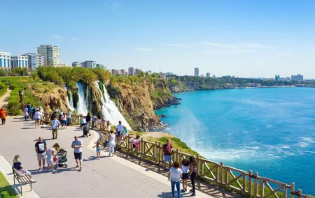 Antalya: City Tour with Boat Trip, Old Town & Waterfalls