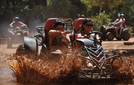 Antalya Full-Day Rafting, Zipline and Buggy Adventure with Lunch
