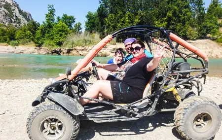 Super Combo Rafting, Jeep Safari, Quad, Buggy & Zipline f/Antalya