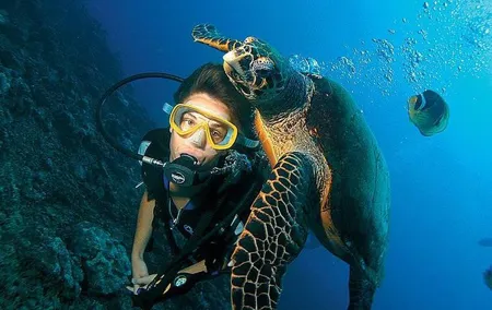 Scuba Diving full of adrenaline in Antalya