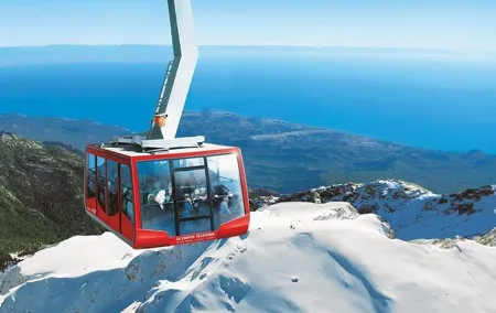olympos cable car with transfer from antalya