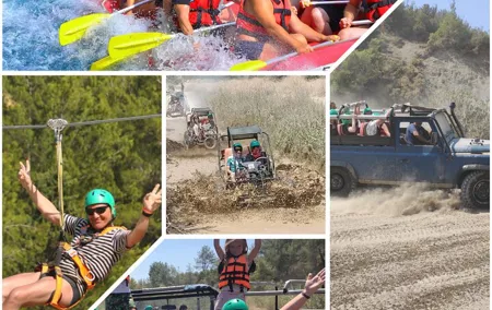 Süber combo adventure (rafting zipline bugy jeep canyon visit)