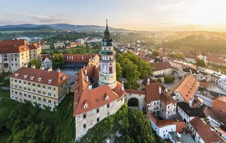Private one way scenic transfer from Prague to Linz via Cesky Krumlov